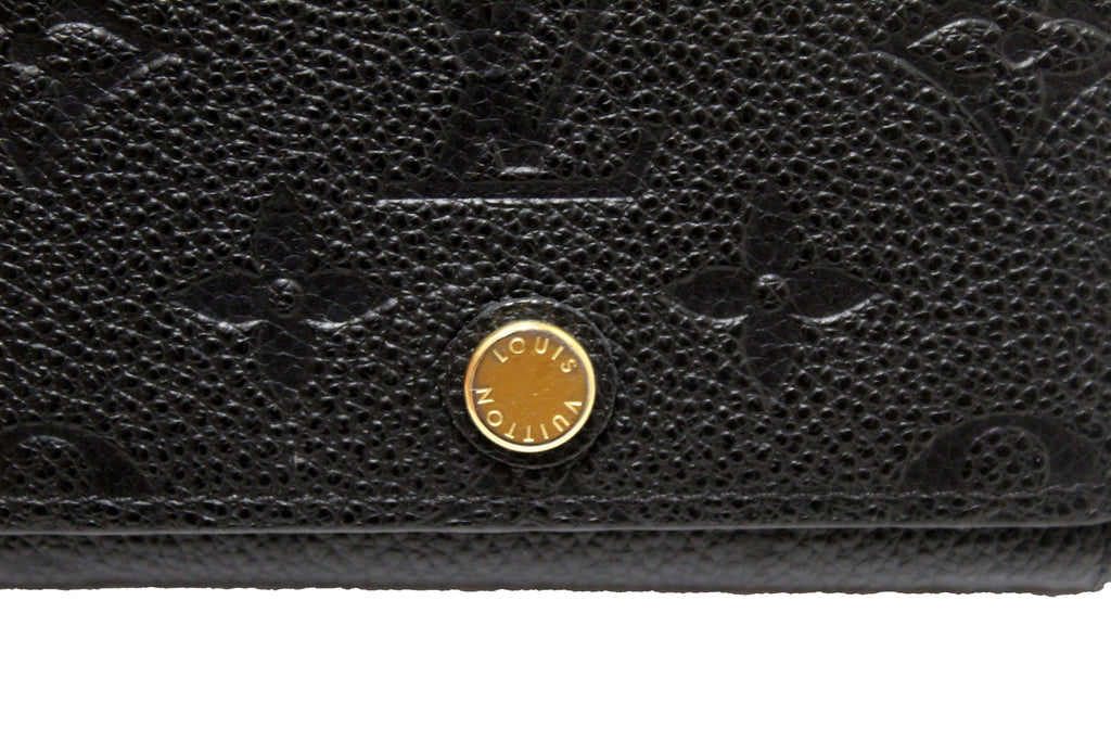 Louis Vuitton Card Holder Black Monogram Empreinte