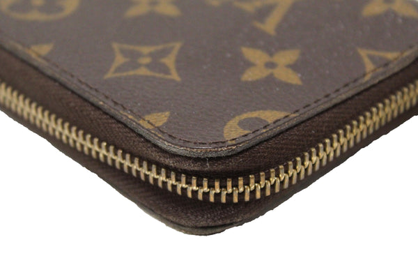 Louis Vuitton Classic Monogram Canvas Compact Zippy Wallet