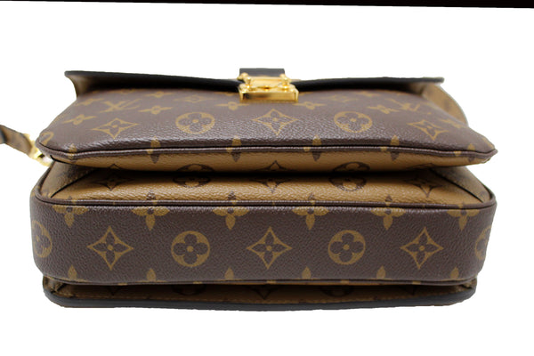 Louis Vuitton Classic Monogram Reverse Canvas Pochette Metis Bag