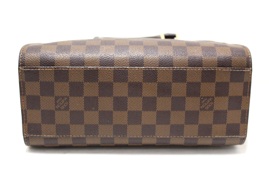 Brown Louis Vuitton Damier Ebene Triana Handbag