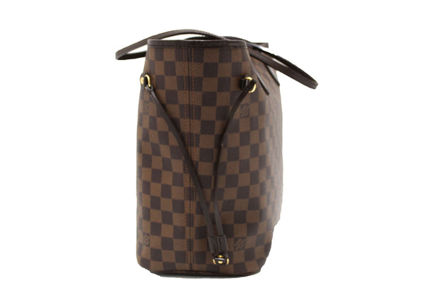 Louis Vuitton Damier Ebene Neverfull MM Shoulder Bag