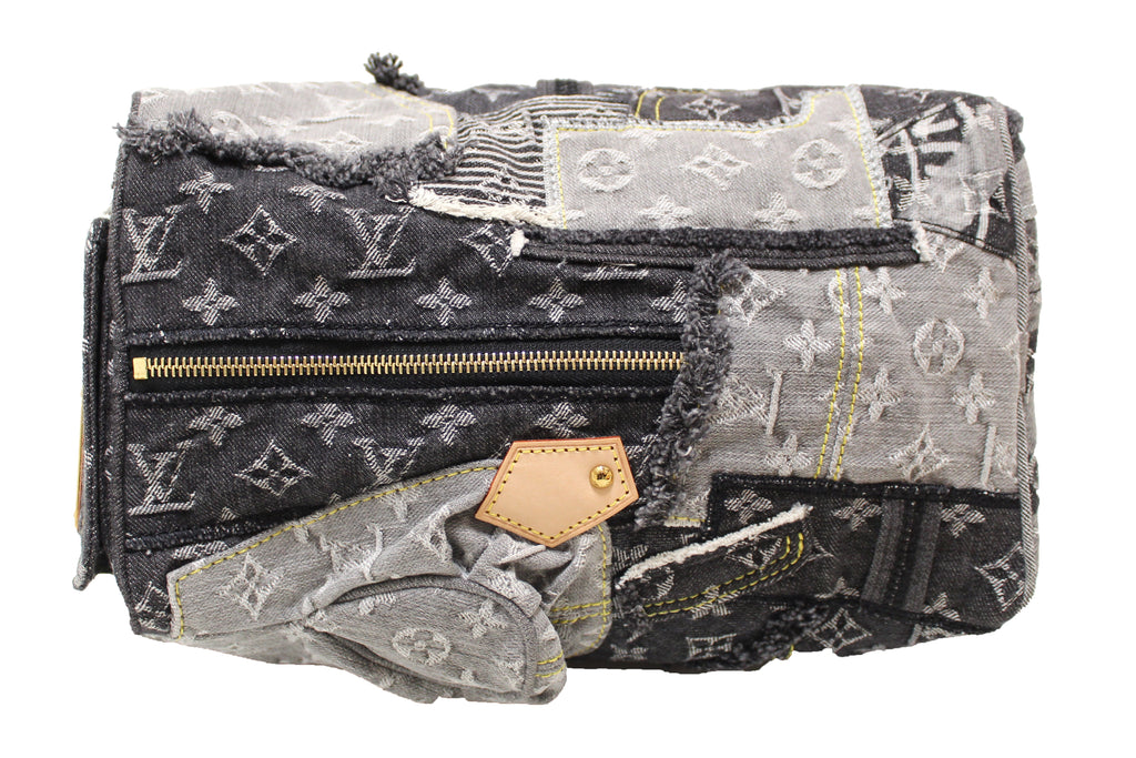 Louis Vuitton Monogram Denim Patchwork Speedy 30 - Handle Bags