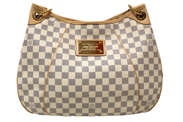 Louis Vuitton Damier Azur Galliera PM Hobo Shoulder Bag