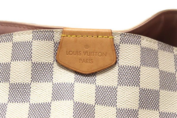 Louis Vuitton Damier Azur Graceful PM Hobo Shoulder Bag