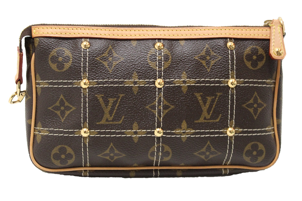Louis Vuitton Monogram Canvas Limited Edition Riveting Bag Louis Vuitton