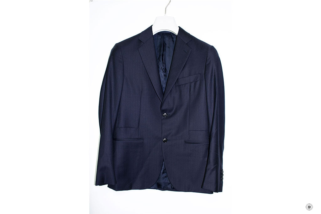 HERMES Hermes H744530H9 Decouple Boutons Rayres Armurees Marine