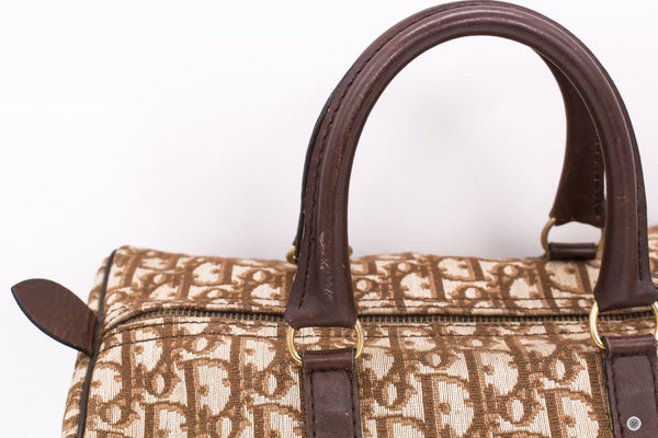 christian-dior-vintage-brown-logo-jacquard-fabric-amp-leather-t-fabric-shoulder-bags-ghw-IS035738