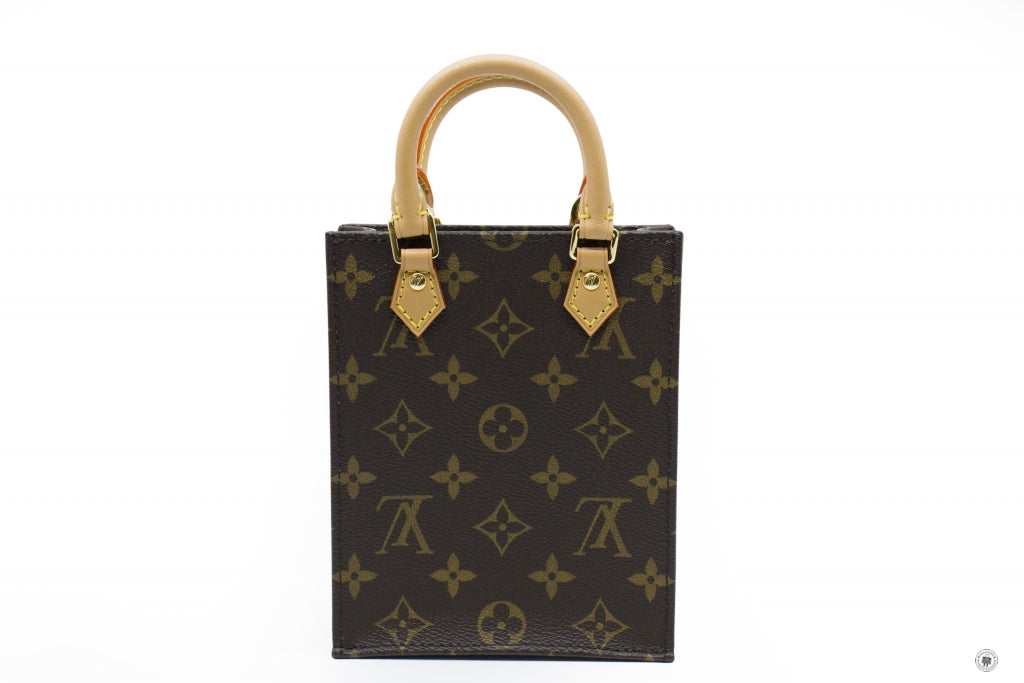 Louis Vuitton M69422 Petit Sac Plat Monogram Canvas Shoulder Bags – Italy  Station