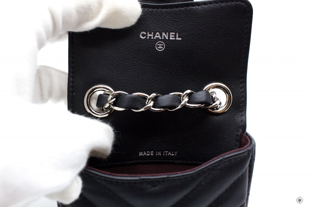 NEW Chanel AP2305B07199 Classic Belt Bag Black / 94305 Calfskin