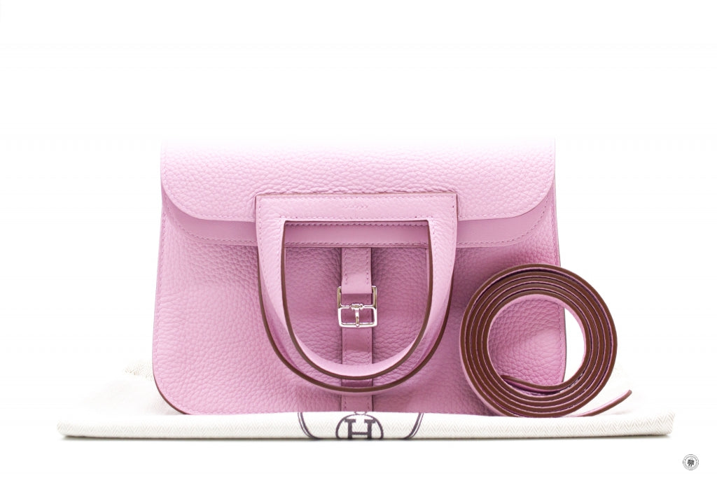 Hermès Mauve Sylvestre Clemence Halzan 25 Palladium Hardware, 2022 And  Twilly Available For Immediate Sale At Sotheby's