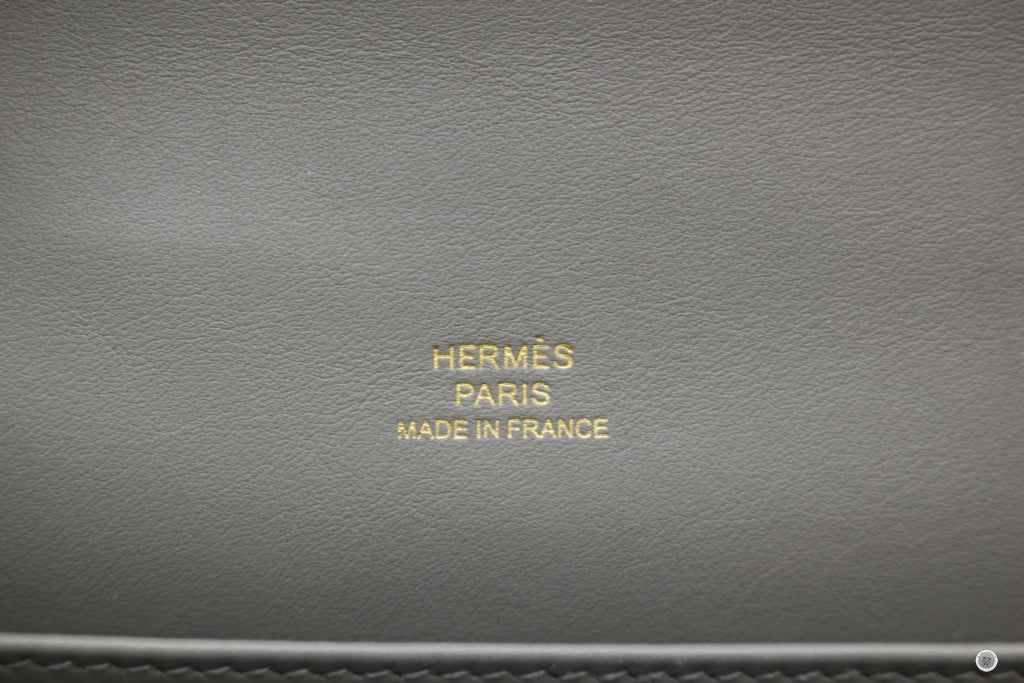 Hermès Kelly Mini Pochette Swift Coral Leather ref.318387 - Joli
