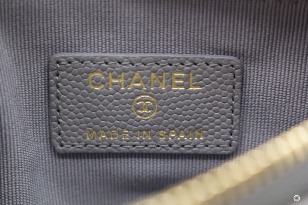 Chanel Classic Pouch Mini A82365 Black
