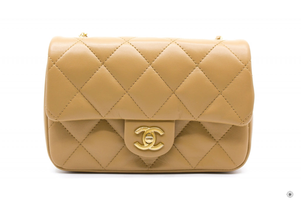 Chanel Beige Bags Reference Guide  Chanel mini flap bag, Bags, Chanel mini  bag