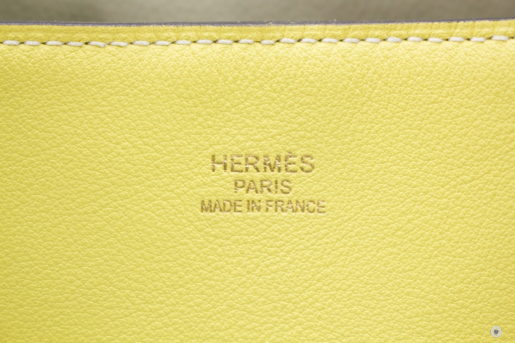 Hermès Clemence Double Sens 36 - Green Totes, Handbags - HER553396