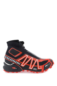 Salomon snowcross sneakers L47467300 BLACK FIERY RED VANILLA ICE