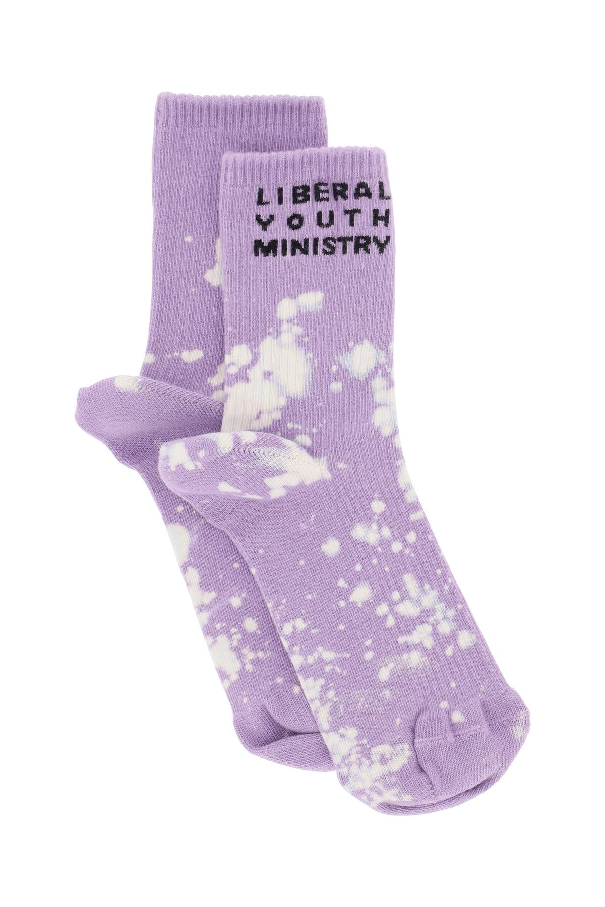 Liberal youth ministry logo sport socks LYM01K002 LILAC 2