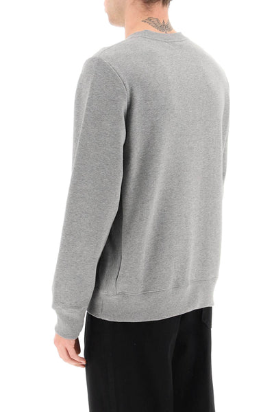 Ps paul smith zebra logo sweatshirt with zebra logo M2R 027R KZEBRA GREY MELANGE