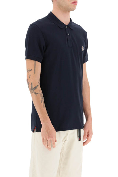 Ps paul smith slim fit polo shirt in organic cotton M2R 534L KZEBRA VERY DARK NAVY