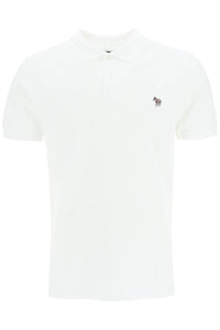 Ps paul smith organic cotton slim fit polo shirt M2R 534L KZEBRA WHITE