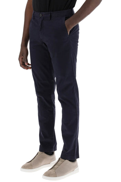 Ps paul smith cotton stretch chino pants for M2R 922P M21553 VERY DARK NAVY