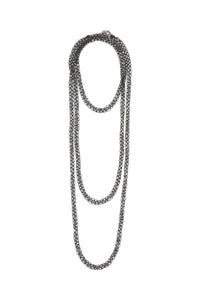 Brunello cucinelli precious loops necklace MCOW9G480 ULTRA BLACK