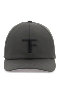 Tom Ford 刺繡棒球帽 MH003 TCN036G 灰色