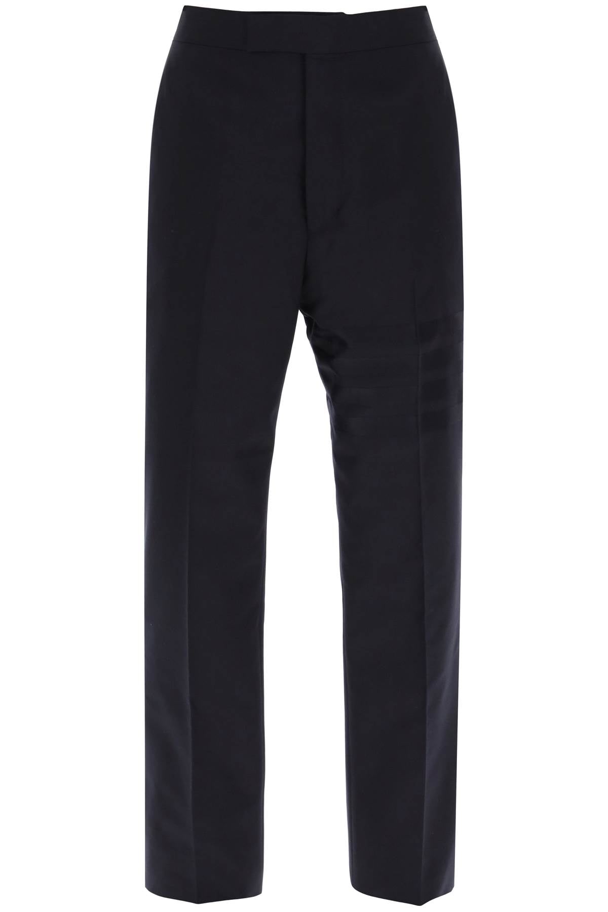 Thom browne 4-bar wool trousers MTC001A06146 DARK BLUE