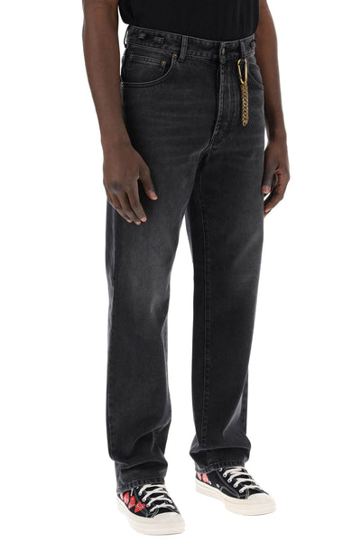 Darkpark "mark jeans with carabin MTR02 DBK01W102 USED BLACK