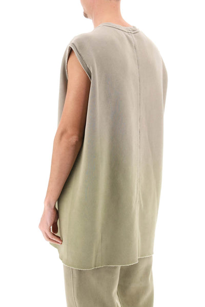 Moncler x rick owens tarp sleeveless fleece t-shirt MU02C8C02 M3850 ACID DEGRADE