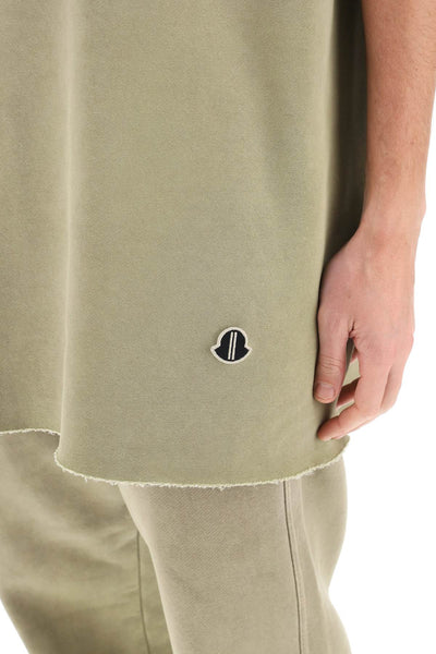 Moncler x rick owens tarp sleeveless fleece t-shirt MU02C8C02 M3850 ACID DEGRADE