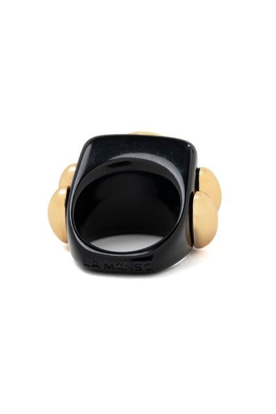La manso 'my ex's funeral' ring MY EXS FUNERAL BLACK GOLD