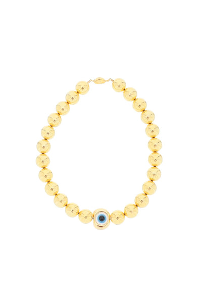 Timeless pearly ball necklace N601 GOLD