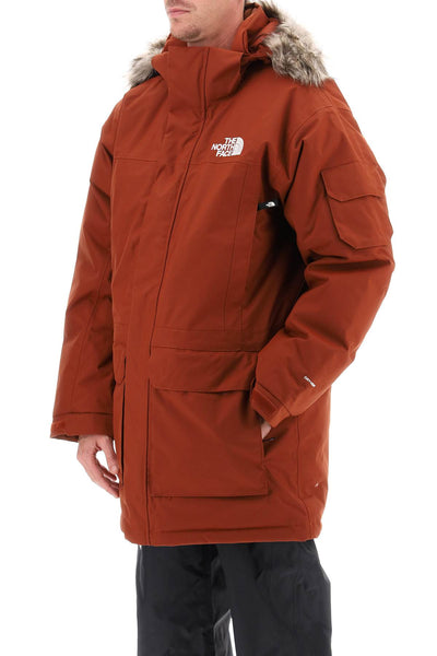 The north face mcmurdo hooded padded parka NF0A4M8G BRANDY BROWN