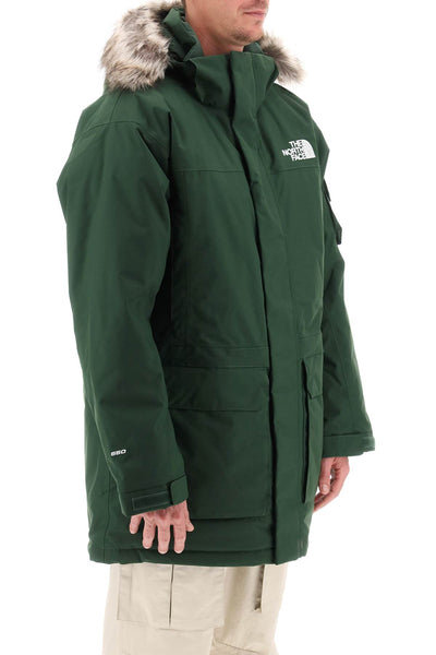 The north face mcmurdo hooded padded parka NF0A4M8G PINE NEEDLE