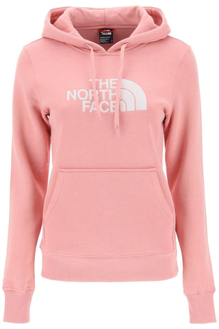 The north face 'drew peak' hoodie with logo embroidery NF0A55EC SHADY ROSE