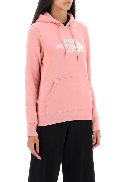 The north face 'drew peak' hoodie with logo embroidery NF0A55EC SHADY ROSE