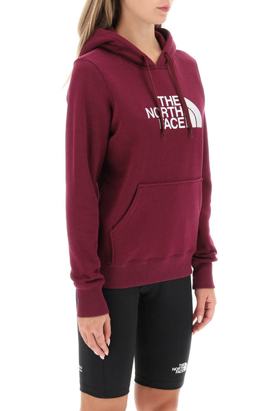The north face 'drew peak' hoodie with logo embroidery NF0A55EC BOYSENBERRY