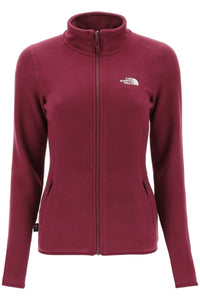 The north face '100 glacier' zip-up sweatshirt NF0A855O BOYSENBERRY