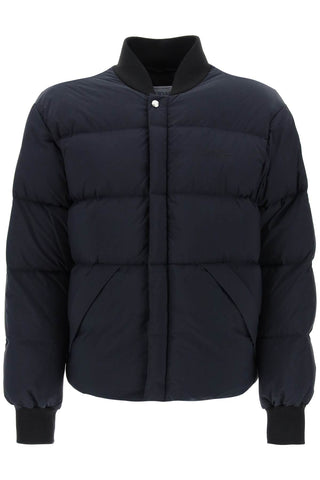 Off-white arrow short puffer jacket OMED035C99FAB001 BLACK BLACK