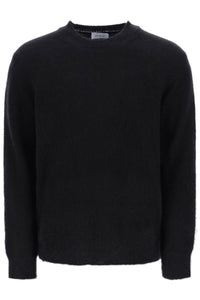 Off-white back arrow motif sweater OMHE170F23KNI001 BLACK BEIGE