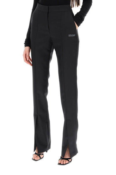 Off-white corporate tailoring pants OWCA136C99FAB002 BLACK BLACK