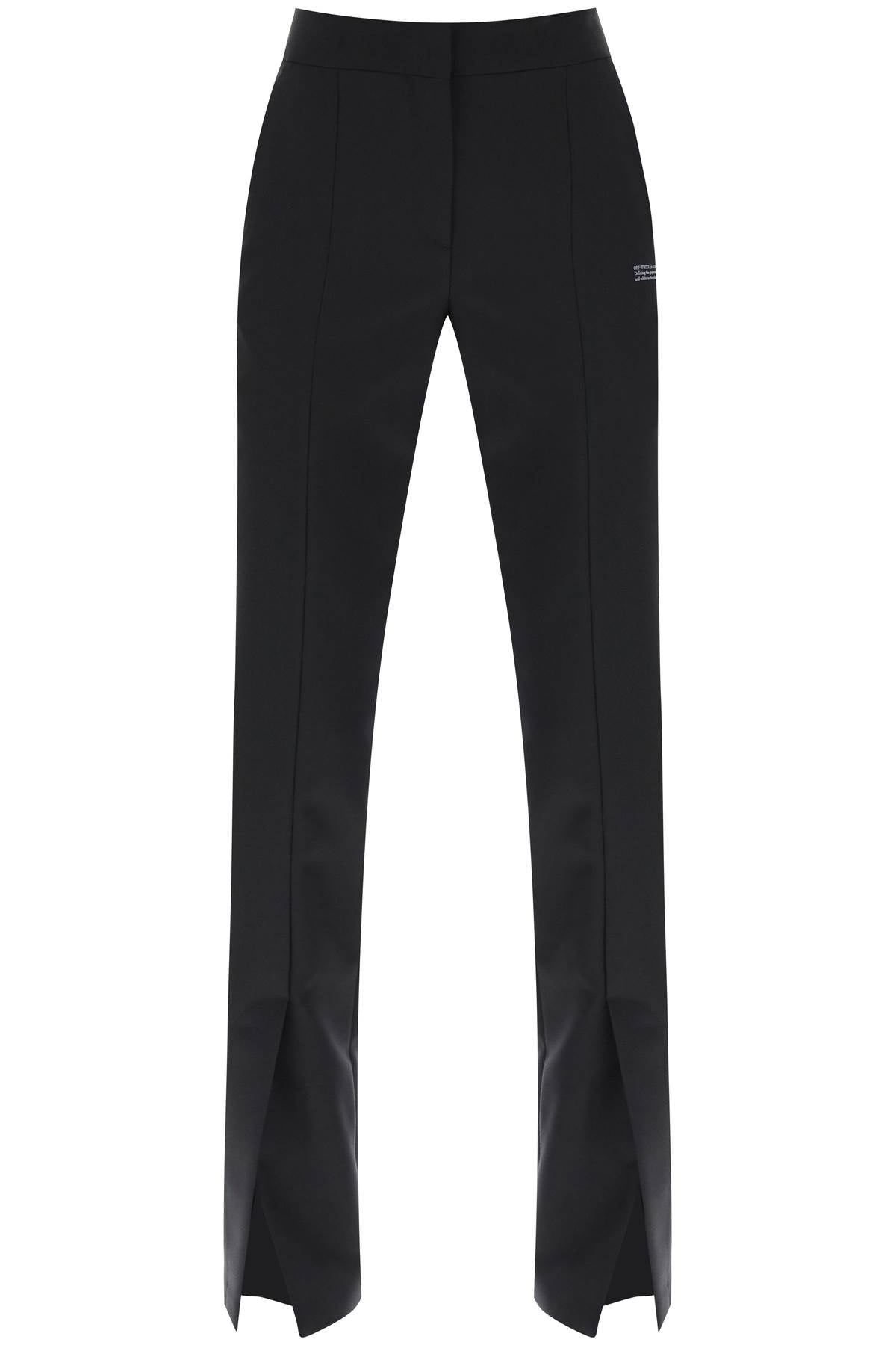 Off-white corporate tailoring pants OWCA136C99FAB002 BLACK BLACK
