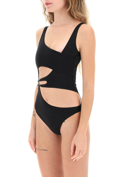 Off-white meteor one-piece swimwear OWFC014F23JER001 BLACK NO COLOR