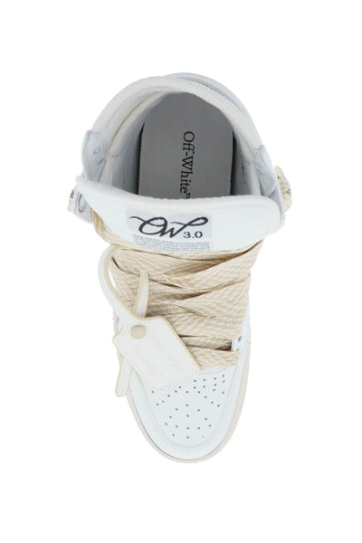灰白色 3.0 場外運動鞋 OWIA112S24LEA004 WHITE WHITE