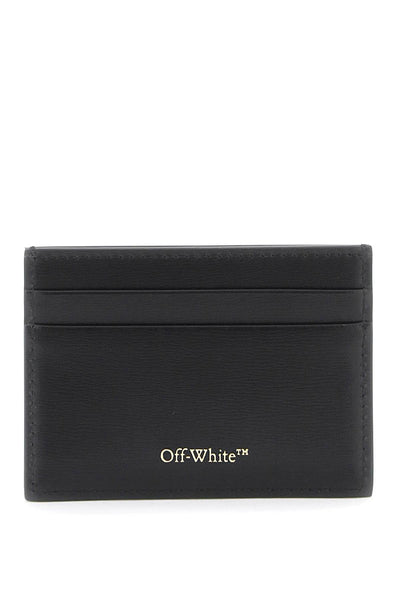 Off-white jitney card holder OWND035C99LEA001 BLACK NO COLOR