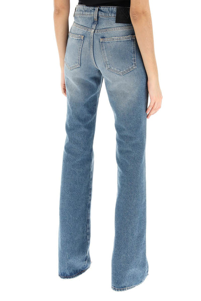 Off-white bootcut jeans OWYA061C99DEN001 BLUE NO COLOR