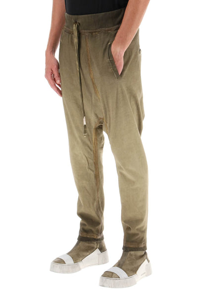 Boris bidjan saberi low-crotch joggers P20 ST FTO00002 FADED OAK