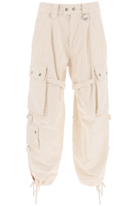 Isabel marant 'elore' cargo pants in cotton PA0099FA A2G02I ECRU
