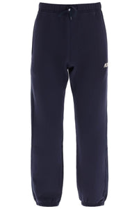 Autry fleece-back cotton joggers PAIM413B BLUE