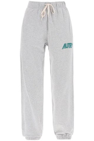 Autry joggers with logo print PAPW512M MELANGE